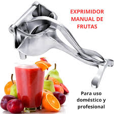 🍊 EXTRACTOR SACA JUGO MANUAL METALICO