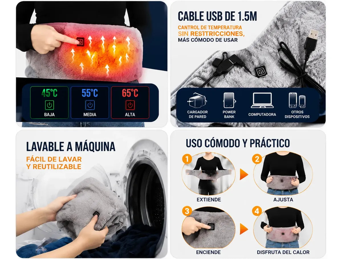 Guatero Electrico Almohadilla Termica Ca