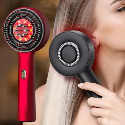 Cepillo Masajeador Cabello Terapia Luz